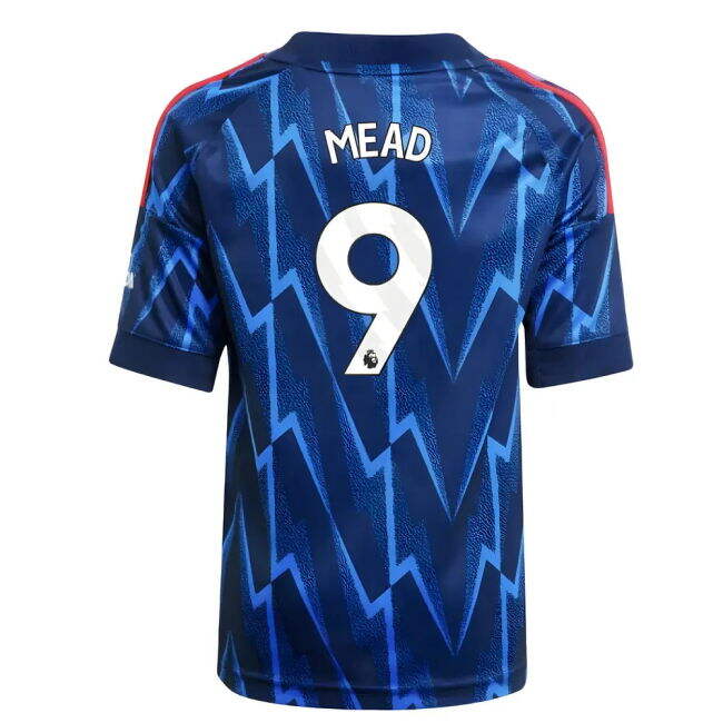 Original 2025-2026 Arsenal Premier League Away Shirt (Mead 9)