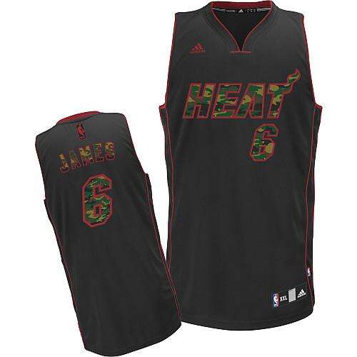 Miami Heat LeBron #6 High-Quality Performance Jersey Athletic Fit