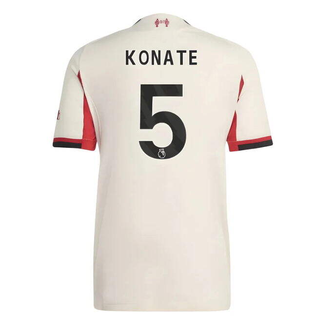 Value Pack 2025-2026 LIV Away Popular Konate 5 - Adults Replica J#318