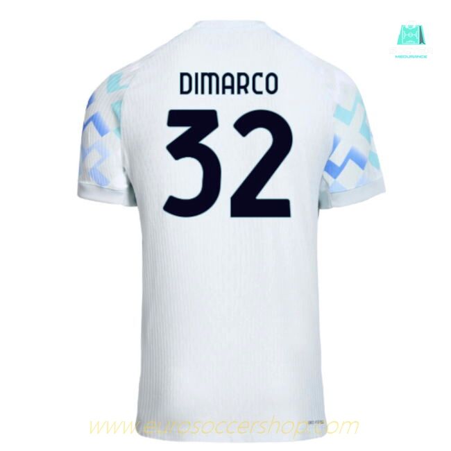 2025-2026 Inter Milan Authentic Away Shirt (Dimarco 32)