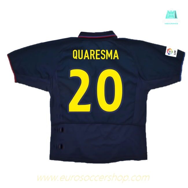 Barcelona 2003-04 Third Shirt ((Very Good) XXL) (Quaresma 20)