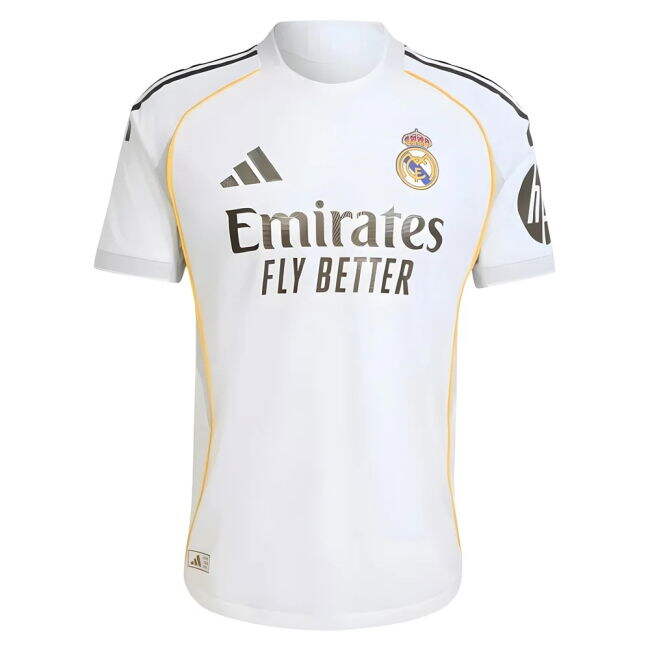 2025-2026 Real Madrid Home Official Licensed Football Shirt