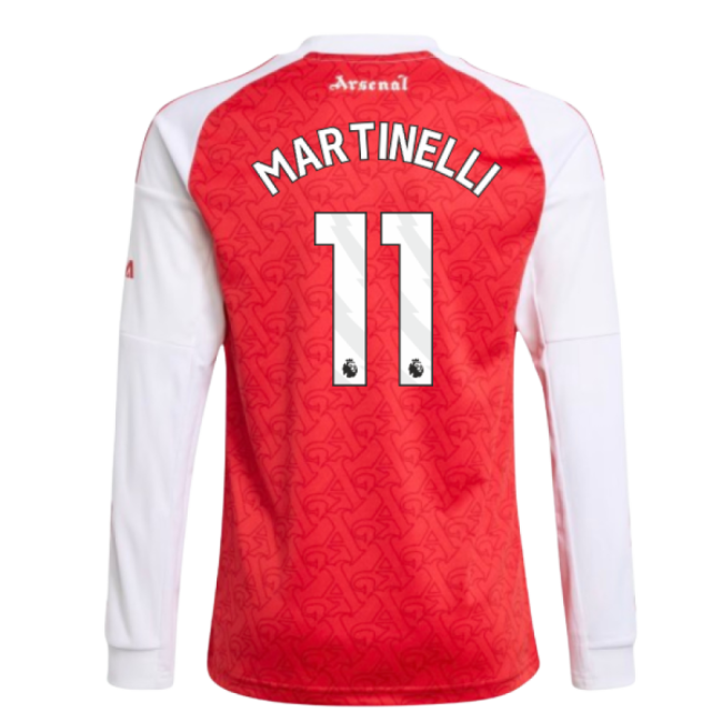 Proud Arsenal Arsenal Long Sleeve Home Shirt Kids Martinelli #11 M...