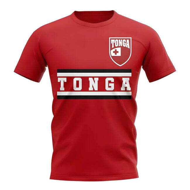 Player Tonga Core Football Country T-Shirt (Red) High World