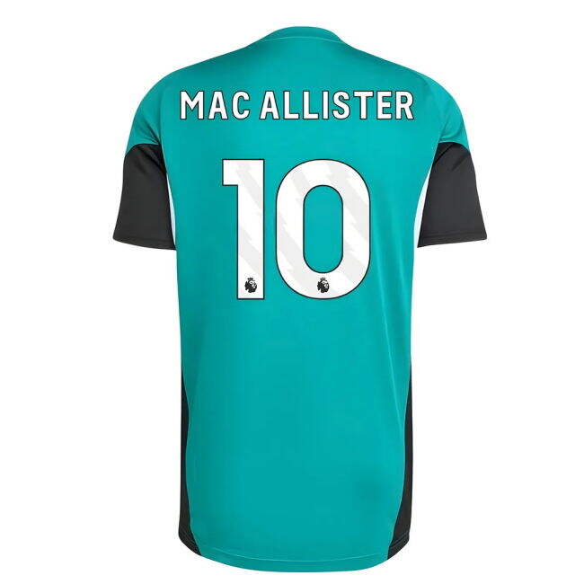 Mac Allister 10 Updated Breathable Liverpool Training Game Jersey