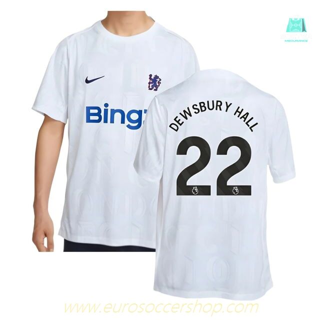 2025-2026 Chelsea Academy Pro Pre-Match Football Top (White) (Dewsbury Hall 22)