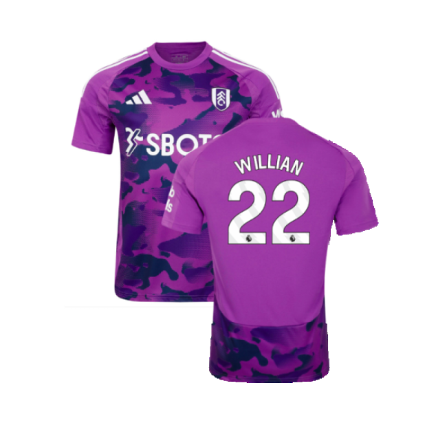 Retro Jersey Anti-Odor 2024-2025 FUL Third Exclusive Willian 22 A#390