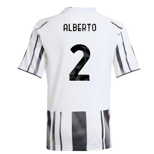 2025-2026 Juventus Home Contemporary Shirt (Kids) (Alberto 2)