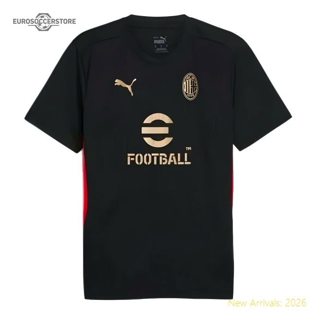 Ac Milan Calcio Training First-class Jersey Kappa Kombat