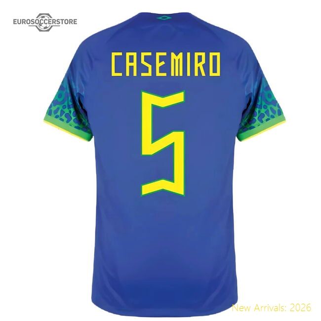 Football Brazil Durable Jersey (2022-2023) Quality Fit Performance