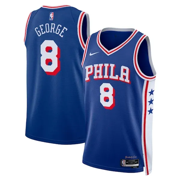 Pro-Grade Paul George PHI NBA Jersey - Affordable - Licensed Product
