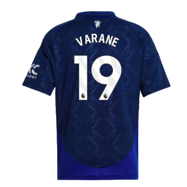 Official 2024-2025 Man Utd Away Shirt (kids) (varane 19) - Premium
