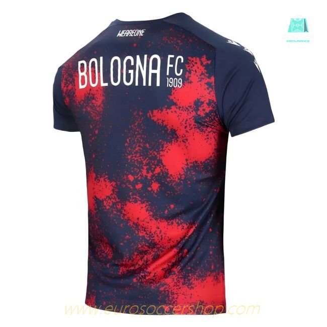 2024-2025 Bologna Warm Up Shirt (Navy)