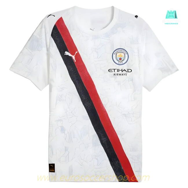 2025-2026 KIDSUPER x Manchester City CWC Shirt (White)
