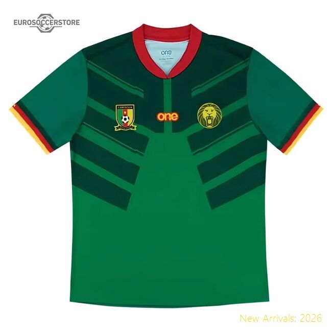 Cameroon Pro 20222023 Home Shirt  Premium Aeroready Sleek