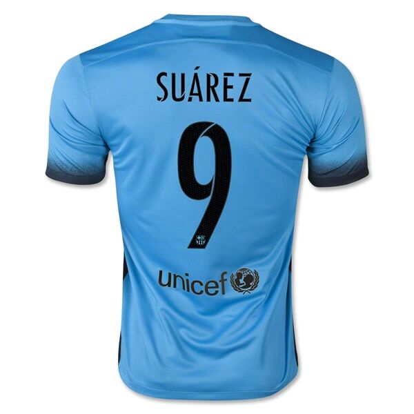 Barcelona 201516 Third SUAREZ 9 Soccer Jersey - Official Replica 11881
