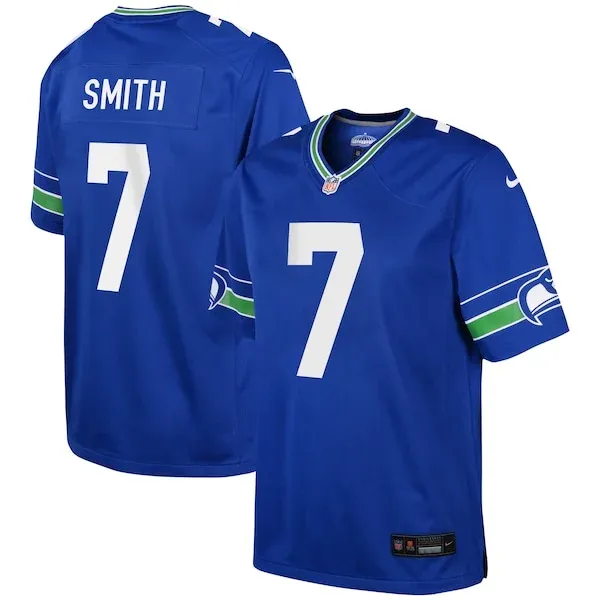 Seattle Seahawks Game NFL Jersey - Royal | Official Football Apparel