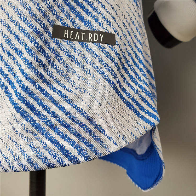 Manchester United 21-22 Away Light Blue Soccer Jersey Football Shirt