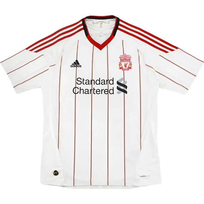 Liverpool Away Football Jersey 2010-11 Liverpool 2010 L S Xl