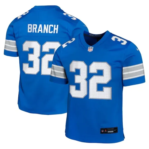 None Game Football Jersey - Blue L | NFL fan gear | NFL Football