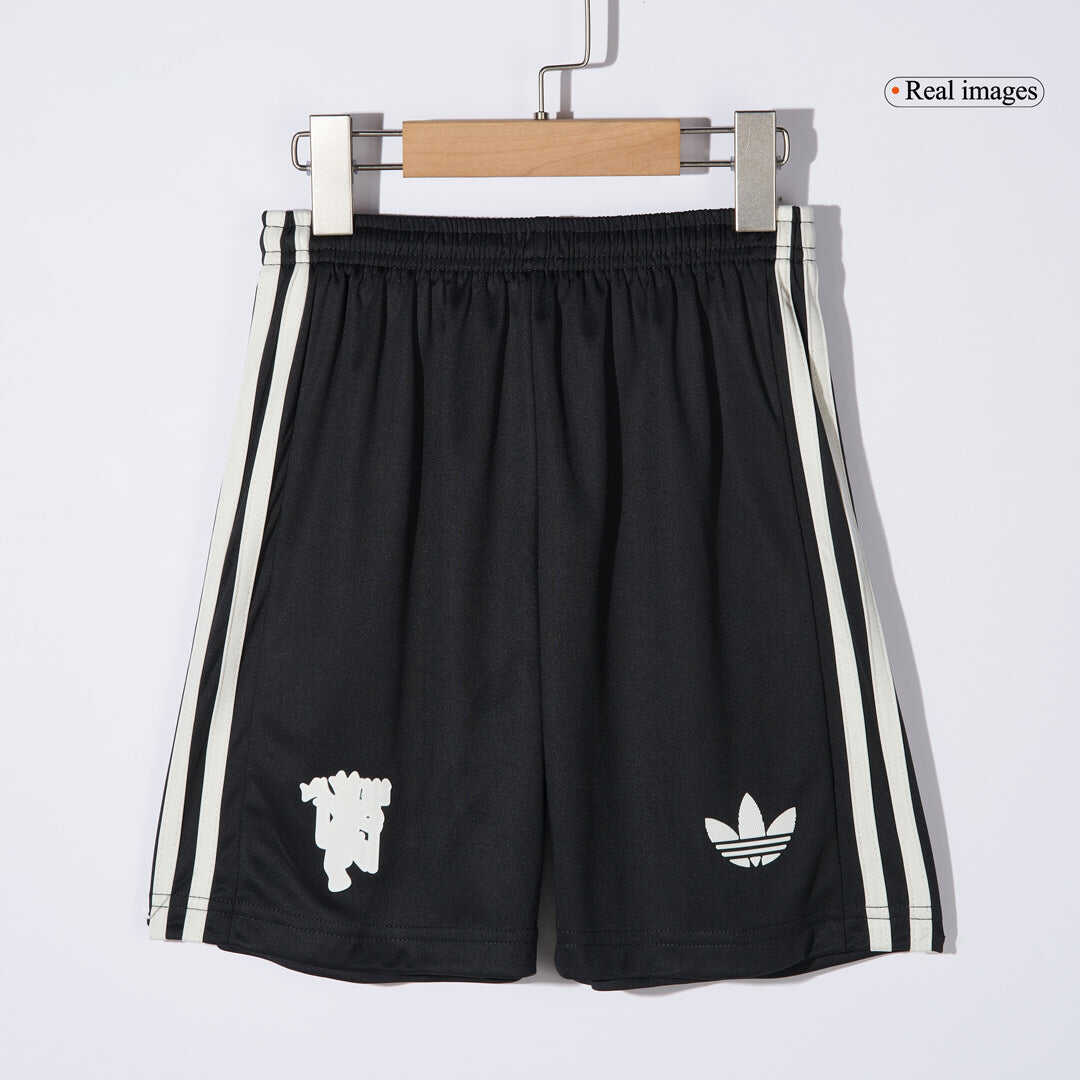 Kid's Manchester United Third Away Soccer Jersey Kit(Jersey+Shorts) 20