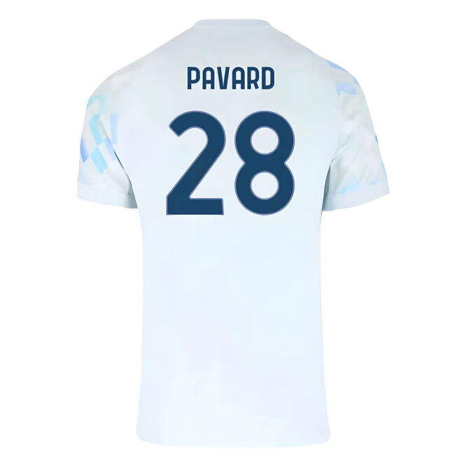 2025-2026 Inter Milan Authentic Away Jersey (Pavard 28)