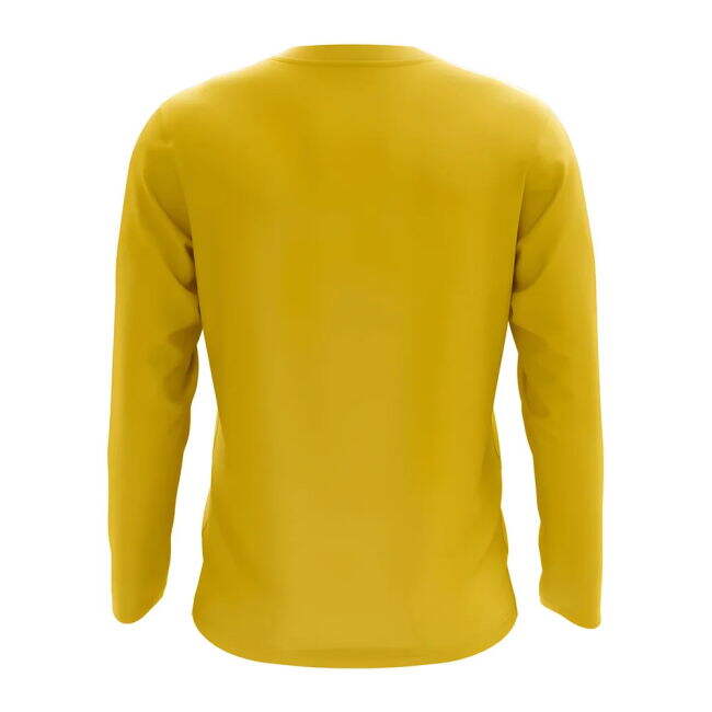 Venezuela Core Football Country Long Sleeve T-Shirt (Yellow)