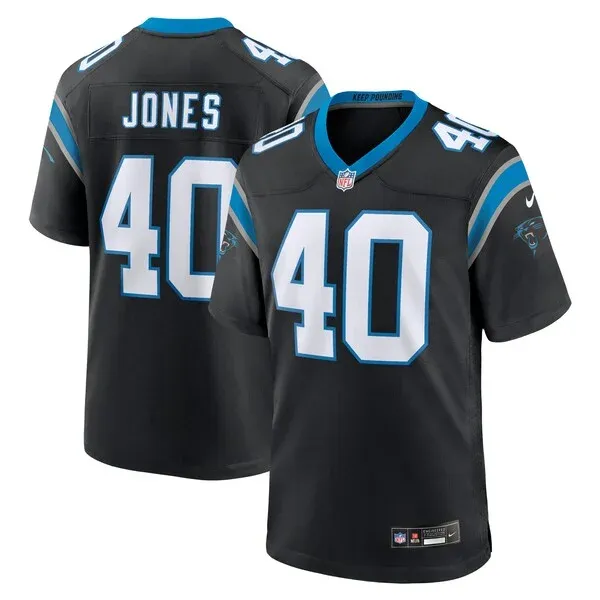 None Deion Jones Game Jersey - Black | NFL Player Jersey | NFL Footbal