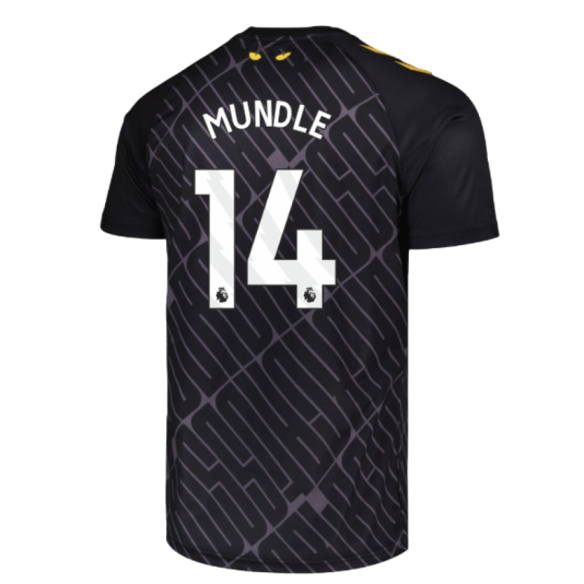 2025-2026 Sunderland Third Pre Match Shirt (Black) (Mundle 14)