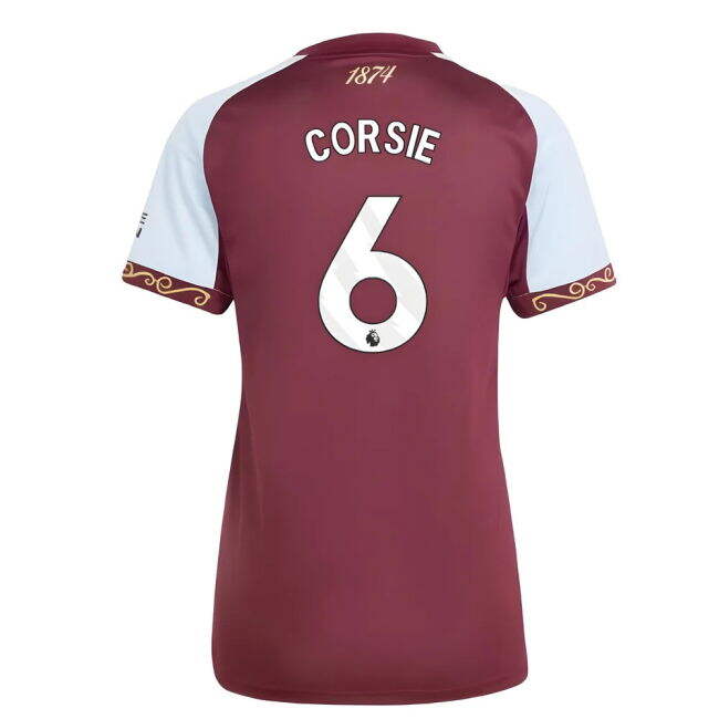 2025-2026 Improved Aston Villa Home Jersey