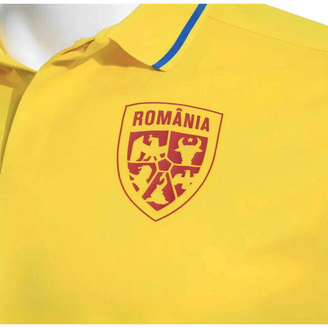2025-2026 Romania Presentation Polo Shirt (Yellow)