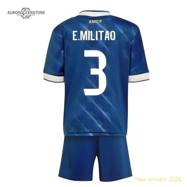 2025-2026 Real Madrid Third Youth Kit (emilitao 3) - Fan Design