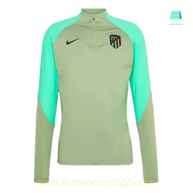 2023-2024 Atletico Madrid Drill Top (Oil Green)