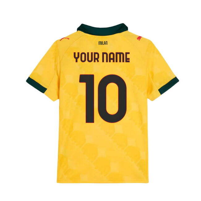 2025-2026 AC Milan Third Shirt (Kids) (Your Name)