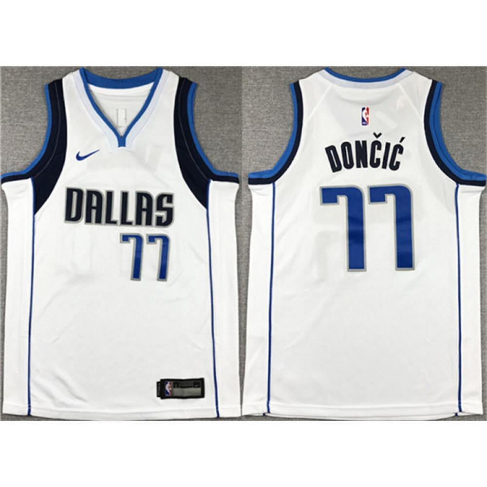Authentic Jersey Dallas Mavericks 77 - White - NBA Collection