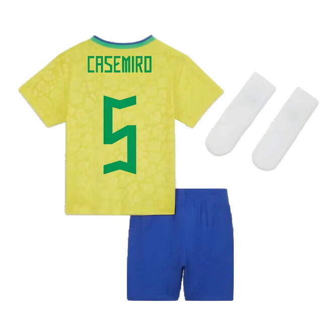 Brazil Stylish Home Jersey 2022-2023