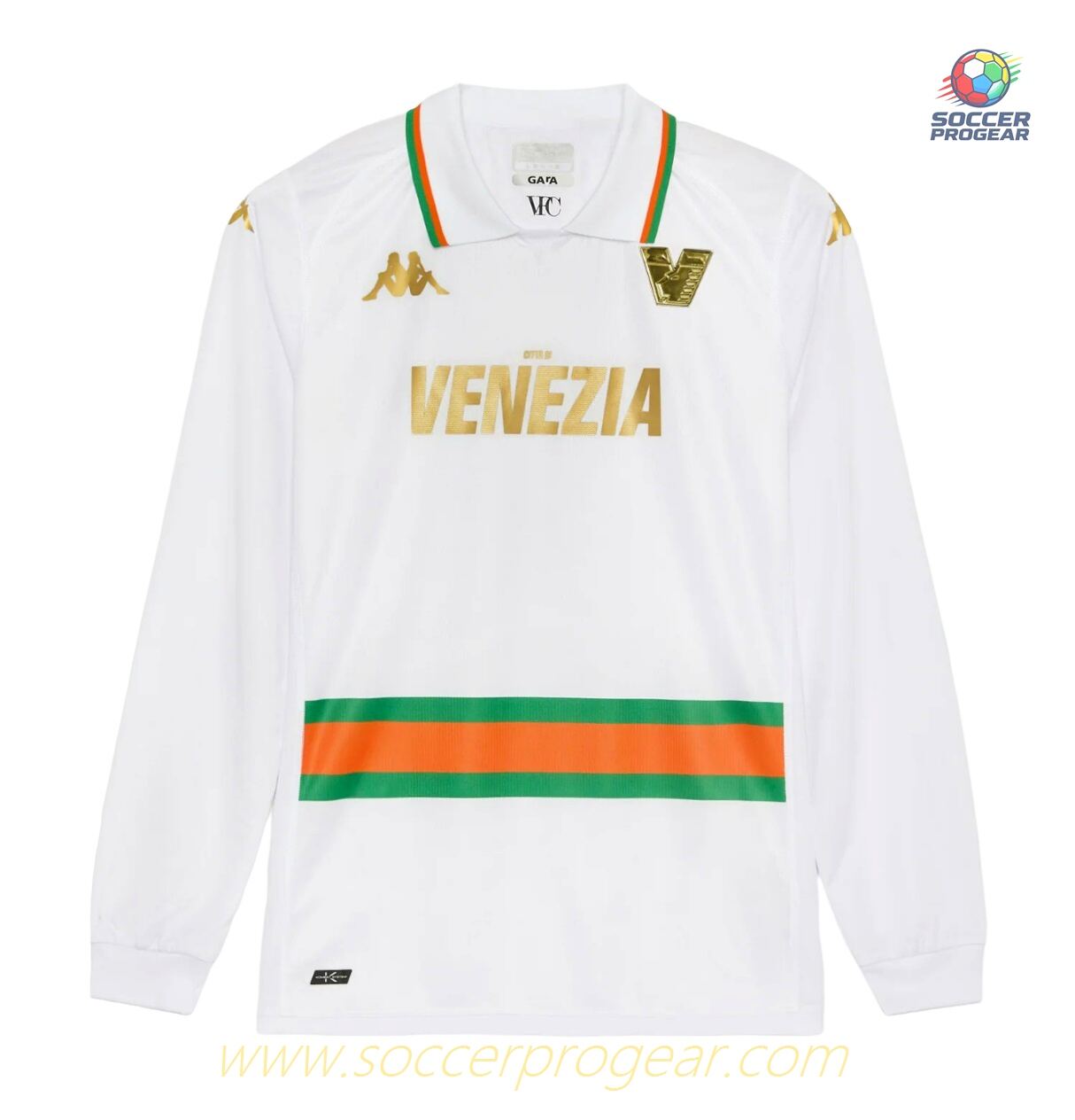 Venezia FC Away Team Football Shirt 2023 2024 LS Edition