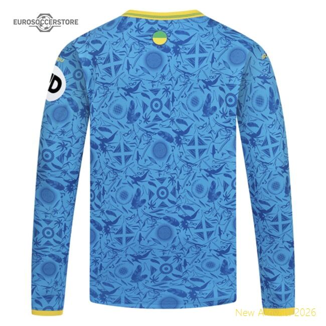 2025-2026 Wolves Long Sleeve Third Shirt (kids) - Match Day Jersey