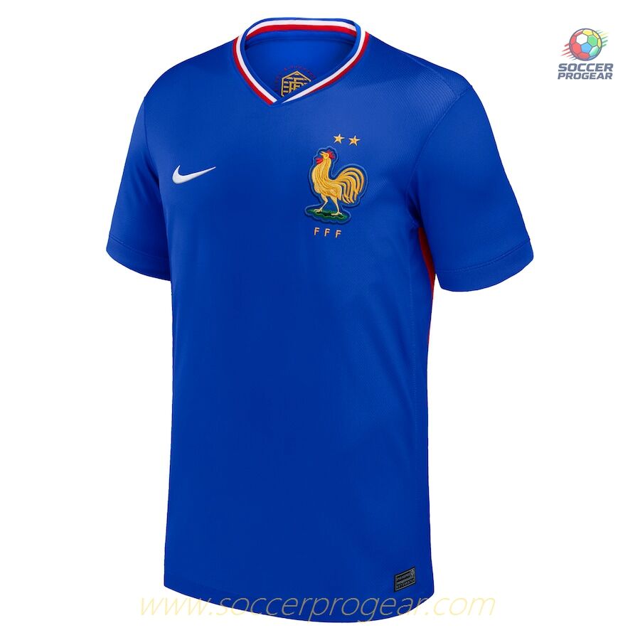 Children's French Team Home Soccer Football Kit Soccer Shirt Euro 2024