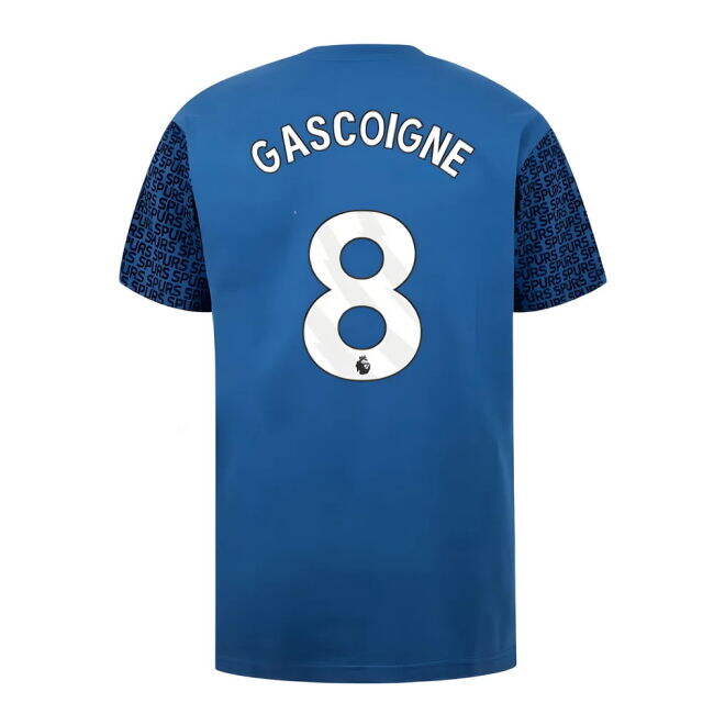 Elite Performance Spurs Tottenham Hotspur Graphic T Shirt Blue Gasc...