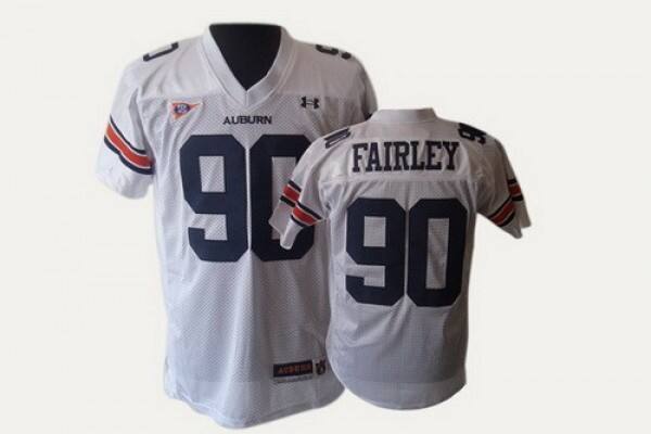 Men Top Program #90 Nick Fairley White Game-day Ready Jersey