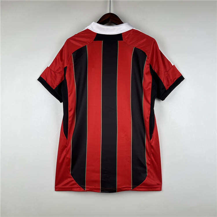 Licensed AC Milan 1213 Retro Home Shirt - Official Replica 8875