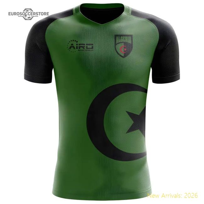 Algeria Flag 20252026 Concept Jersey  Pro Quickdry Slim