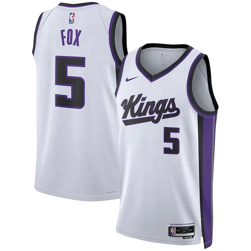 De'Aaron Fox SAC Swingman Jersey - exclusive vintage - White