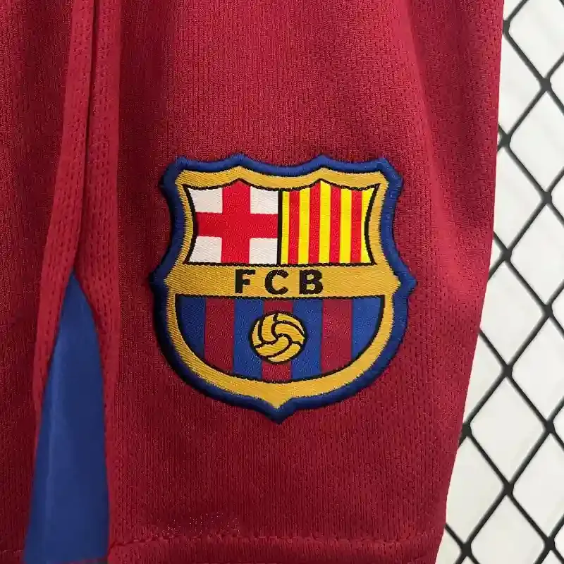 2005-2006 Kids Barcelona Jersey retro kit