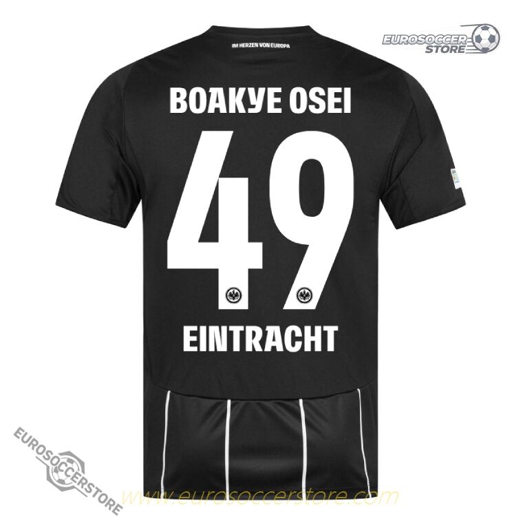 Eintracht Frankfurt 25-26 Champions League BOAKYE OSEI 49 Football Jersey