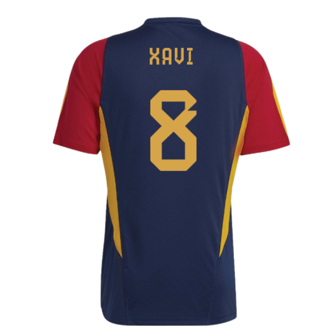Spain International Team Collectible Training Limited Shirt (Xavi 8)