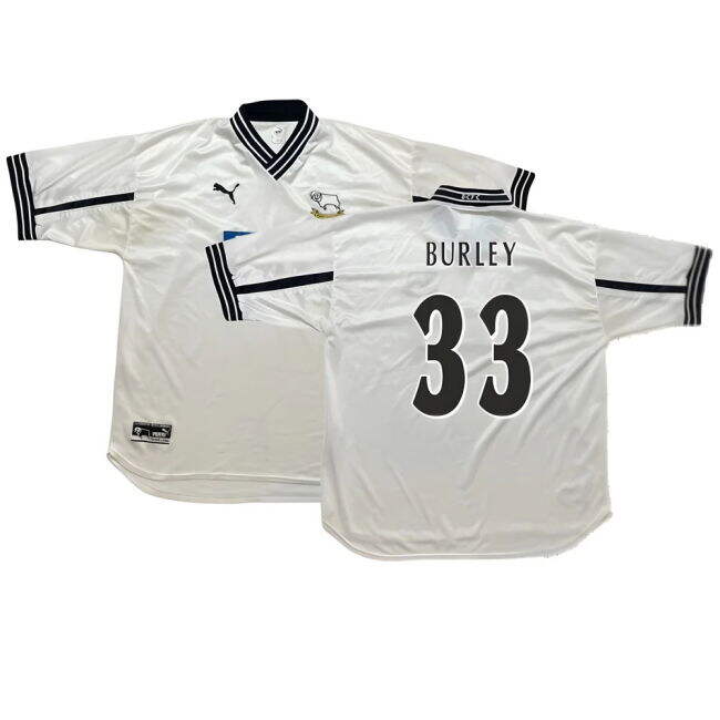 Derby County 1999-00 Home Shirt ((Very Good) XXL) (Burley 33)