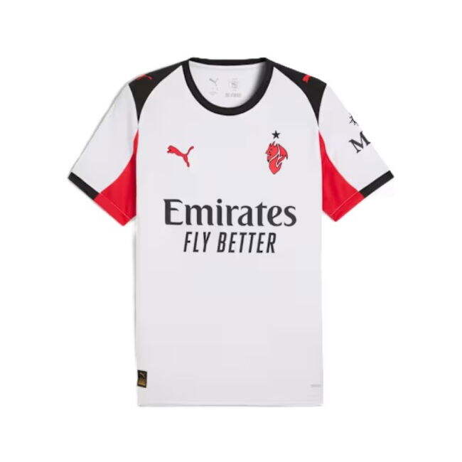 2025-2026 AC Milan Away Shirt (Weah 9)