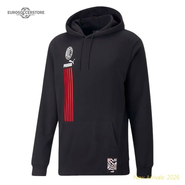 2023-2024 Ac Milan Ftblculture Hoody (black) - Competitive Price